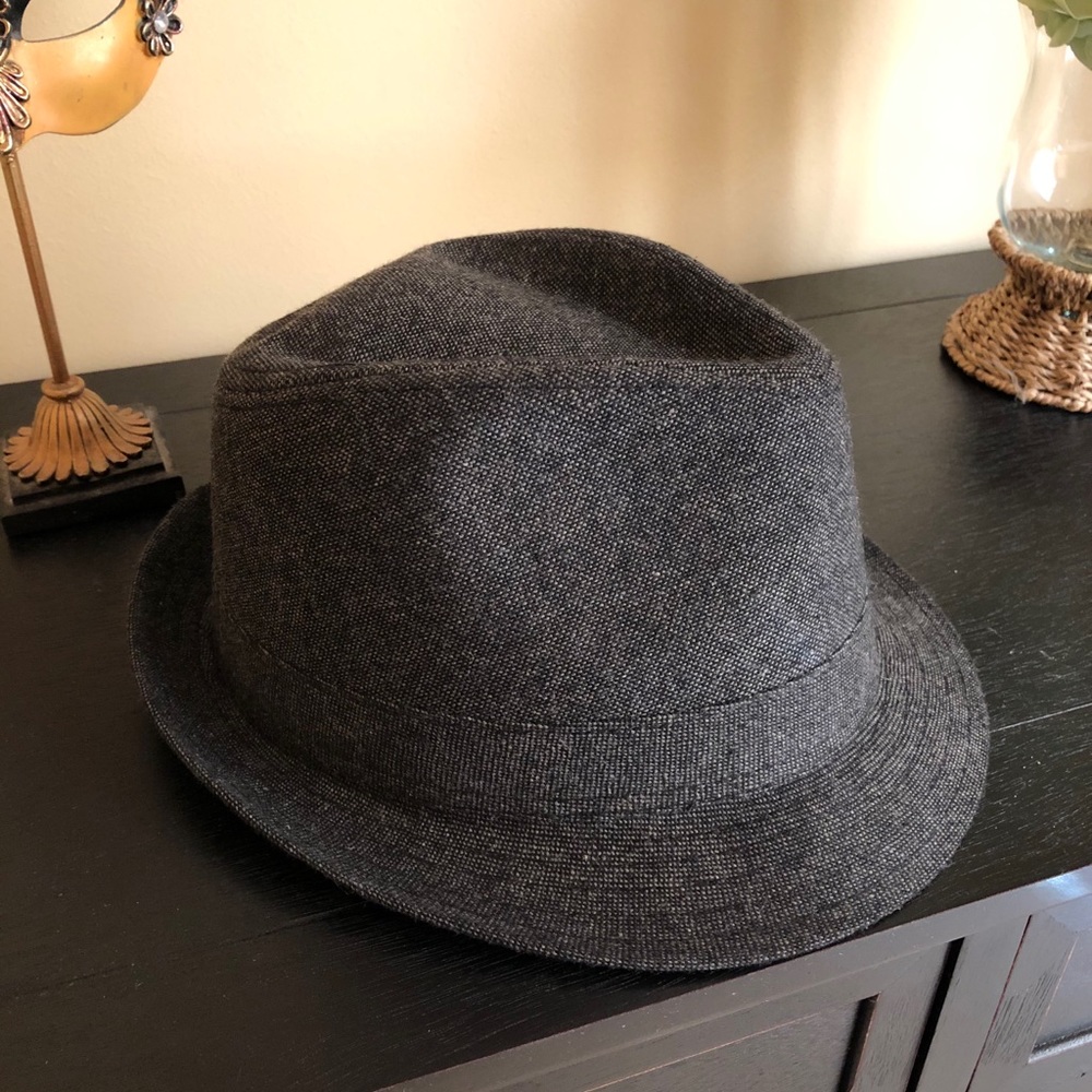 Fedora Hat Charcoal Grey - Unisex